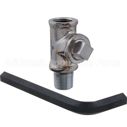 B-TEE-RGD Compatible TS Brass Tee, Rigid, Chrome, Leadfree