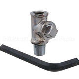 B-TEE-RGD Compatible TS Brass Tee, Rigid, Chrome, Leadfree