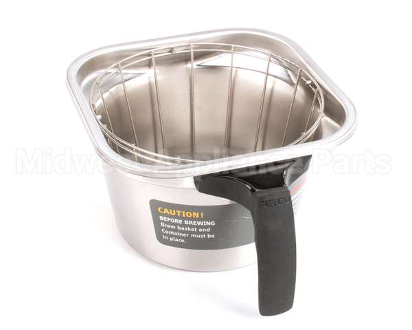 B001280B1 Fetco Brew Basket Assembly, 16 X 6, .280