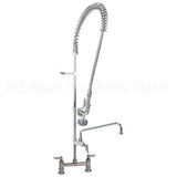 B0123ADF12B Compatible TS Brass Prerinse, 8"Dk Mt, Leadfree, W/F