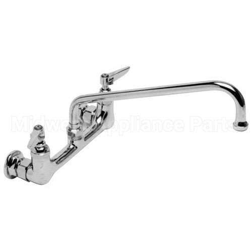 B0231 Compatible TS Brass Faucet 8" Ctr Wall 12" Noz