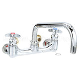B0290 Compatible TS Brass Faucet, 8"Wall, 12"Spt, Leadfree