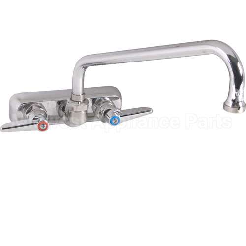 B1117 Compatible TS Brass Faucet, 4"Wall, 10"Spt, Leadfree