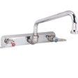 B1127 Compatible TS Brass Faucet, 8"Wall, 10"Spt, Leadfree