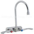 B1146-04 Compatible TS Brass Faucet, 4"Wall, 10"Gsnk, Leadfree