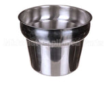 B123 Ayr King Dip Pot, S/S 11 Quart Round