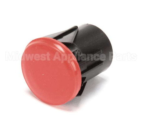 B136 Ayr King Round Push-Button Switch (Red)