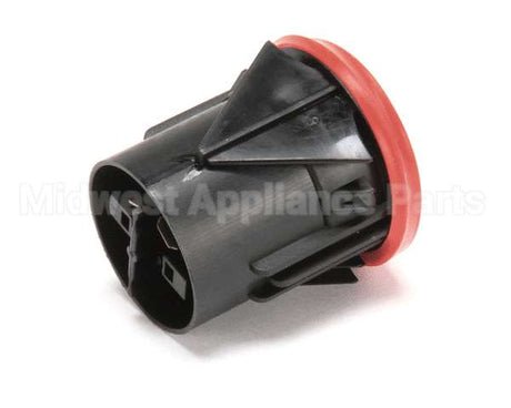 B136 Ayr King Round Push-Button Switch (Red)