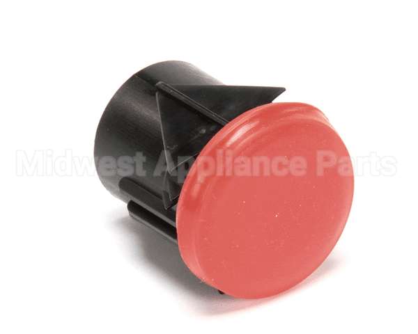 B136 Ayr King Round Push-Button Switch (Red)