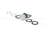 B137 Edlund Button, Green Mshrm Push, 800T