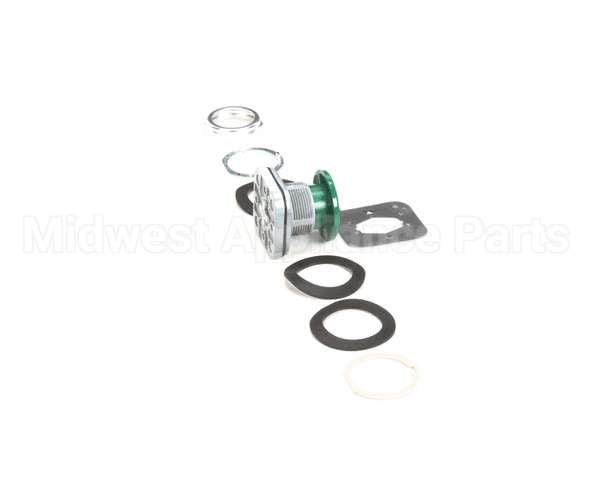 B137 Edlund Button, Green Mshrm Push, 800T