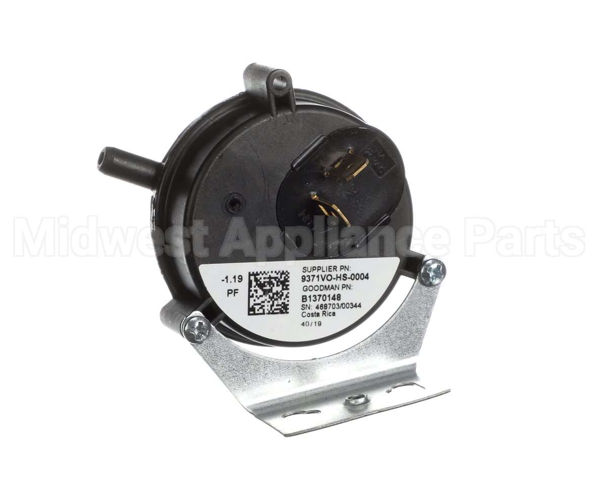 B1370148 Amana-Goodman -1.19"Pf Spst Pressure Switch