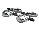 B241 Ayr King Caster Set - (4) Locking 5 Dia