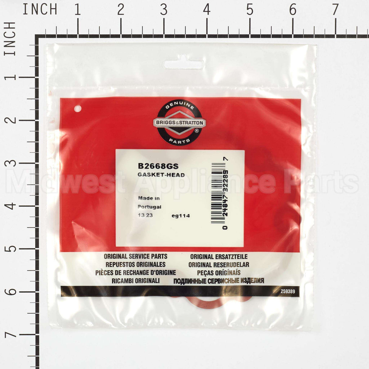 B2668GS Briggs & Stratton Gasket-Head