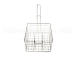 B313 Ayr King Half-Size S/S Wire Basket W/ H