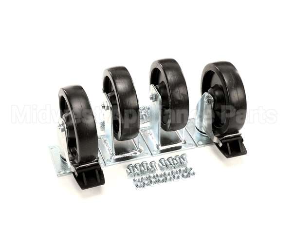 B3902701-C Pitco Ctr,6 Set(5Whl) Swivel Rgd