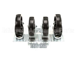 B3902701-C Pitco Ctr,6 Set(5Whl) Swivel Rgd