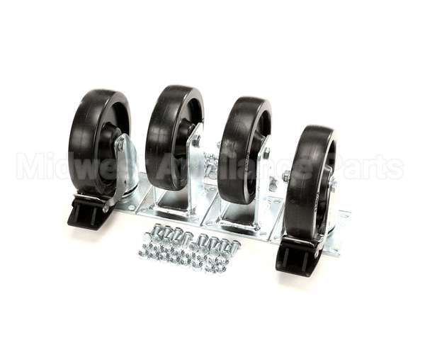 B3902701-C Pitco Ctr,6 Set(5Whl) Swivel Rgd