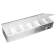 B4186L Compatible San Jamar Dispenser, Condiment, 6 Pts, S/S