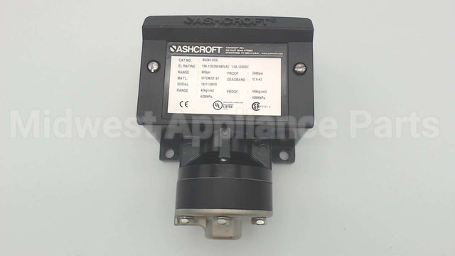 B424VXG6-600 Ashcroft Press Switch 0-600# 300F