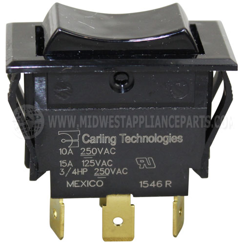 L408A Compatible Cecilware Switch 1-1/2"X 3/4 Dpst