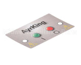 B531 Ayr King Mylar Control Board Sticker Fo