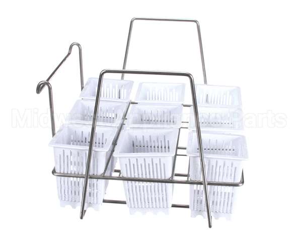 B9010006-C Pitco Set Ind Serv Baskets W/Rack