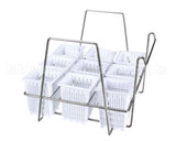 B9010006-C Pitco Set Ind Serv Baskets W/Rack