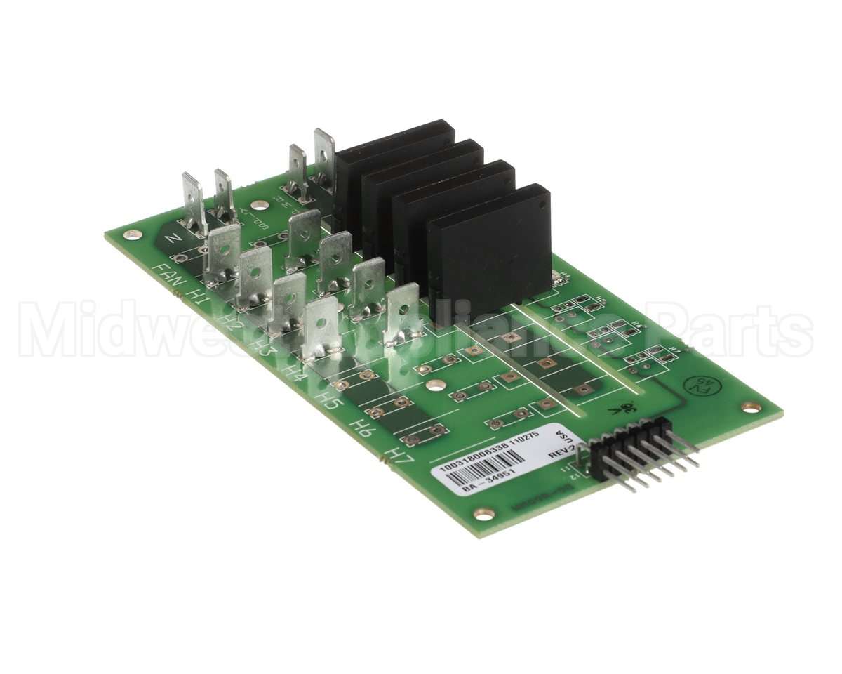 BA-34951 Alto Shaam Z,Board,4-Relay,Dc Series Wrmr