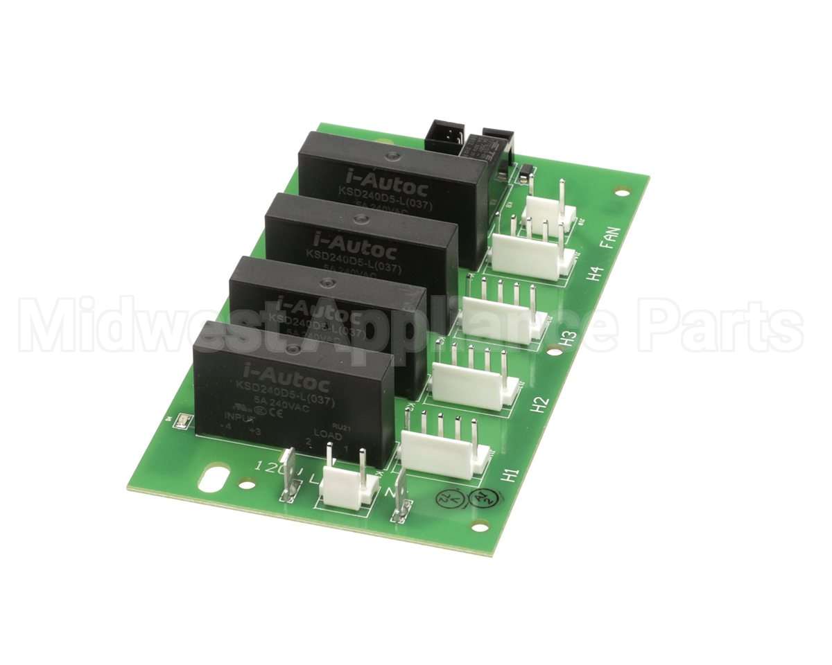 BA-39302 Alto Shaam Relay Board, 4-Zone, 120V