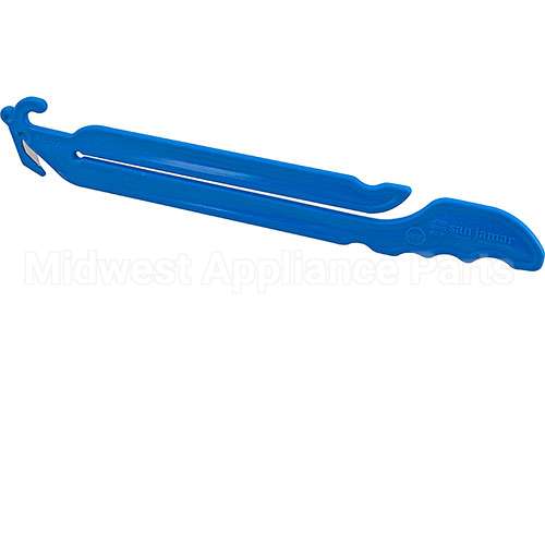 BB100 Compatible San Jamar Tool, Pouch Blue F/ Openi Ng & Emptying