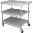 BC203034G Compatible Intermetro Cart, Utility, 3 Shelf, Gray