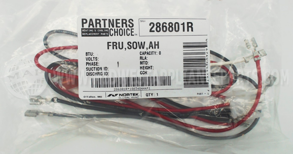 286801R Nordyne Wiring Harness