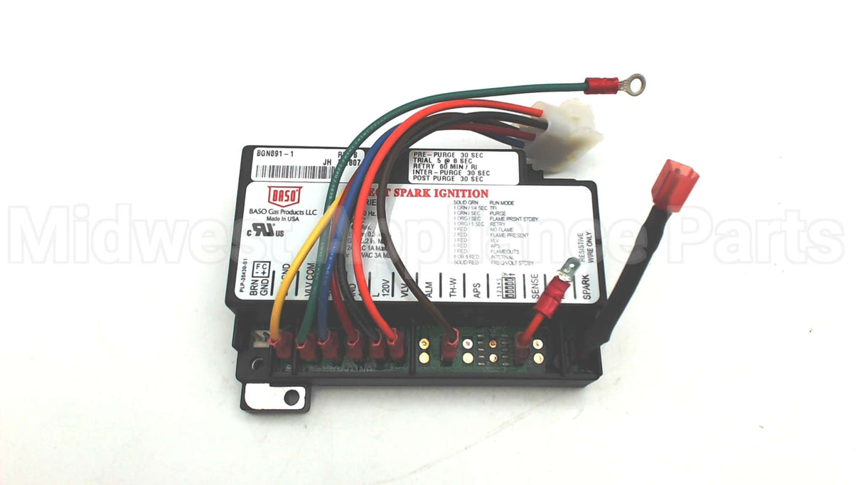 BGN891-1C Baso Gas Products Pulse Furnace Replacement Mod