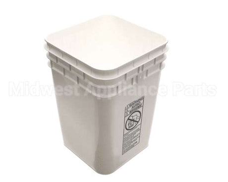 BK-0010-1 Stoelting Bucket; White Plastic