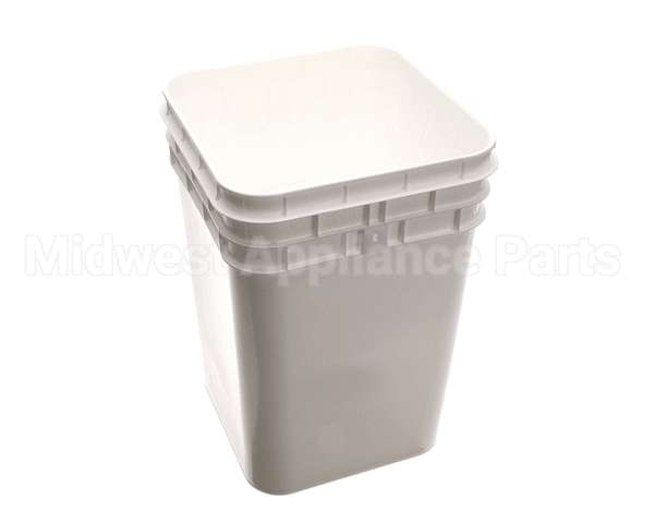 BK-0010-1 Stoelting Bucket; White Plastic