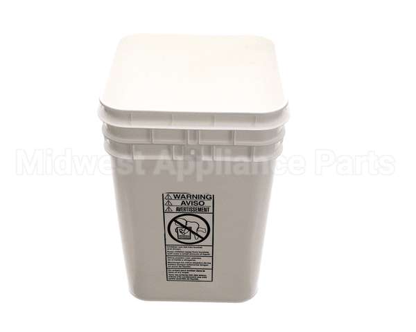 BK-0010-1 Stoelting Bucket; White Plastic