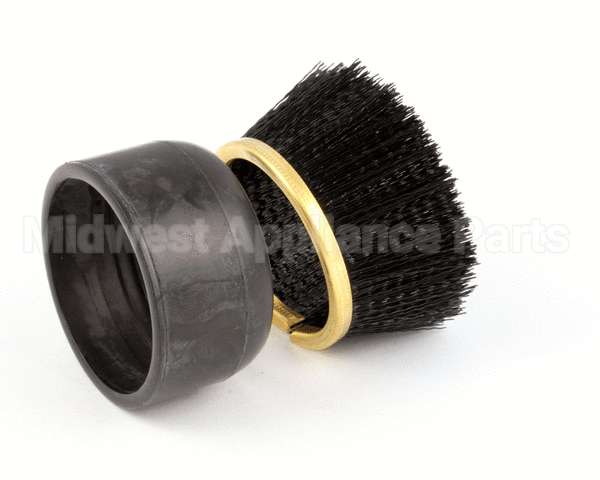 BR10 T&S Brass Brush Attachment, Black