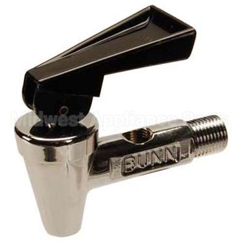BU02596.1003 Compatible Bunn Faucet, Self-Serve, Blk Handle