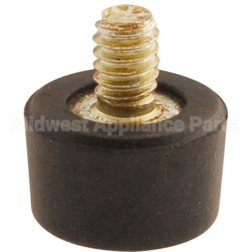 BU25137.0001 Compatible Bunn Foot, Black(Threaded)