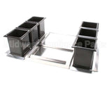 BW6-24R Perlick Ice Chest Bottle Wells, 6, Ts