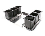 BW6-24R Perlick Ice Chest Bottle Wells, 6, Ts