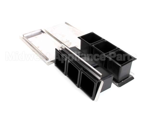 BW6-30R Perlick Ice Chest Bottle Wells, 6, Ts