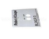 BX3012 Robot Coupe Data Plate (Bx3)