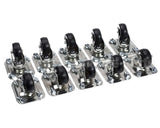 C-10X2 Glastender Caster, 2-1/2" H, Set Of Ten