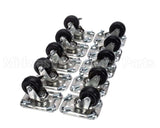 C-10X2 Glastender Caster, 2-1/2" H, Set Of Ten