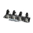 C-4X2 Compatible Glastender Caster, 2-1/2 H Set Of Four