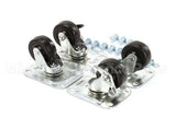 C-4X2 Glastender Caster, 2-1/2 H, Set Of Four
