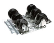 C-6X4 Glastender Caster, 3-3/4" H, Set Of Six