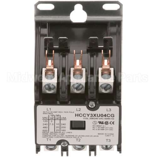 C036AL Compatible Grindmaster Contactor 240V 50A - Java/Urn/Fs
